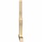 Ekena Millwork Saratoga Rough Sawn Timber Gable Bracket, Douglas Fir, 96"W x 52"H x 4"D x 4"F, 13/12 Pitch GBW096X52X0404SAR00RDF - alternate 3
